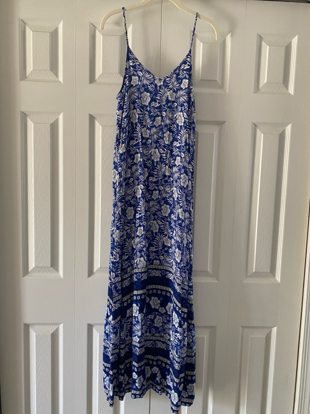 Tropical Floral Print Dress